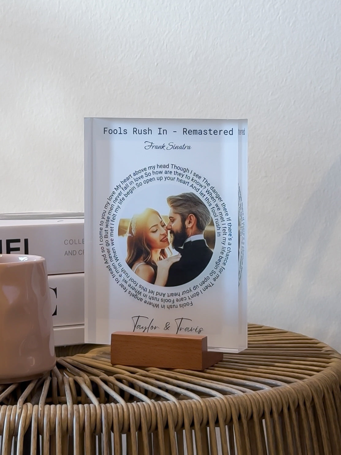 Timeless Track Acrylic Block