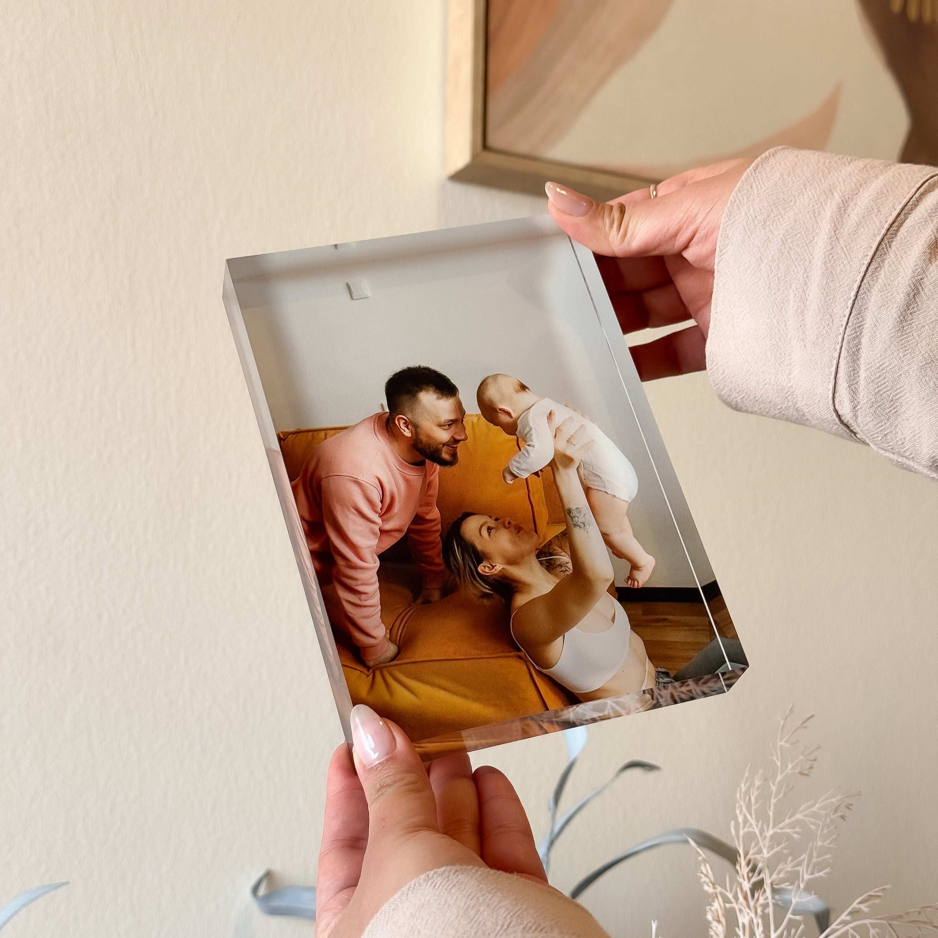 Custom Photo Acrylic Block