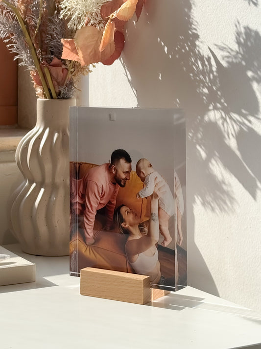 Custom Photo Acrylic Block