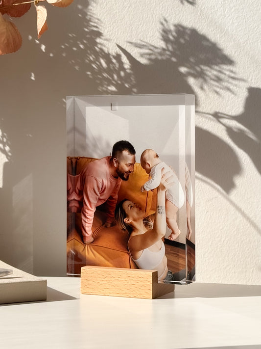 Custom Photo Acrylic Block